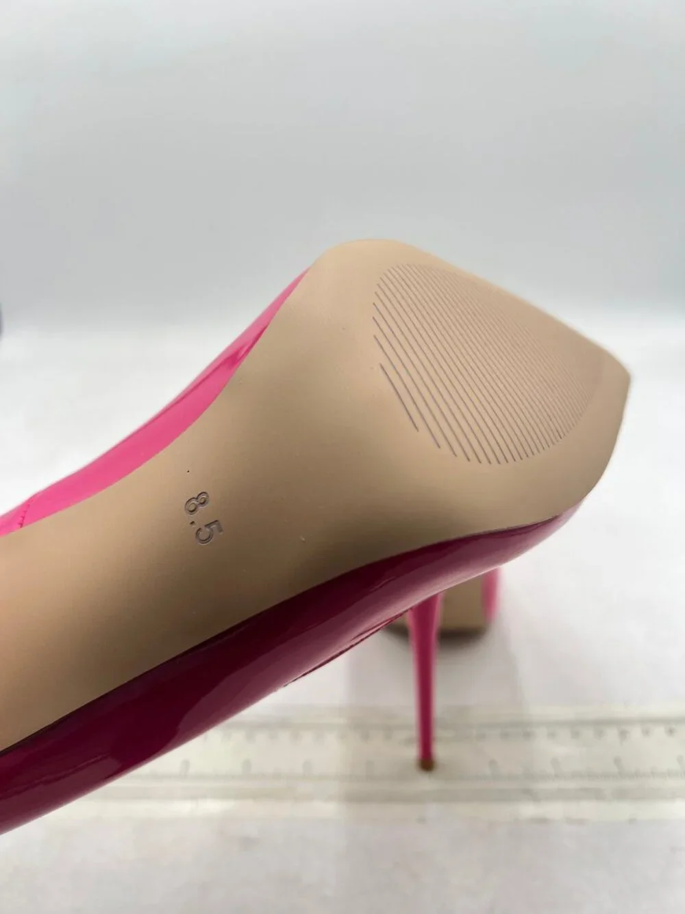 FSJ Hot Pink Pointed Toe High Heels Sexy Stiletto Pumps Office Lady Casual Shoes